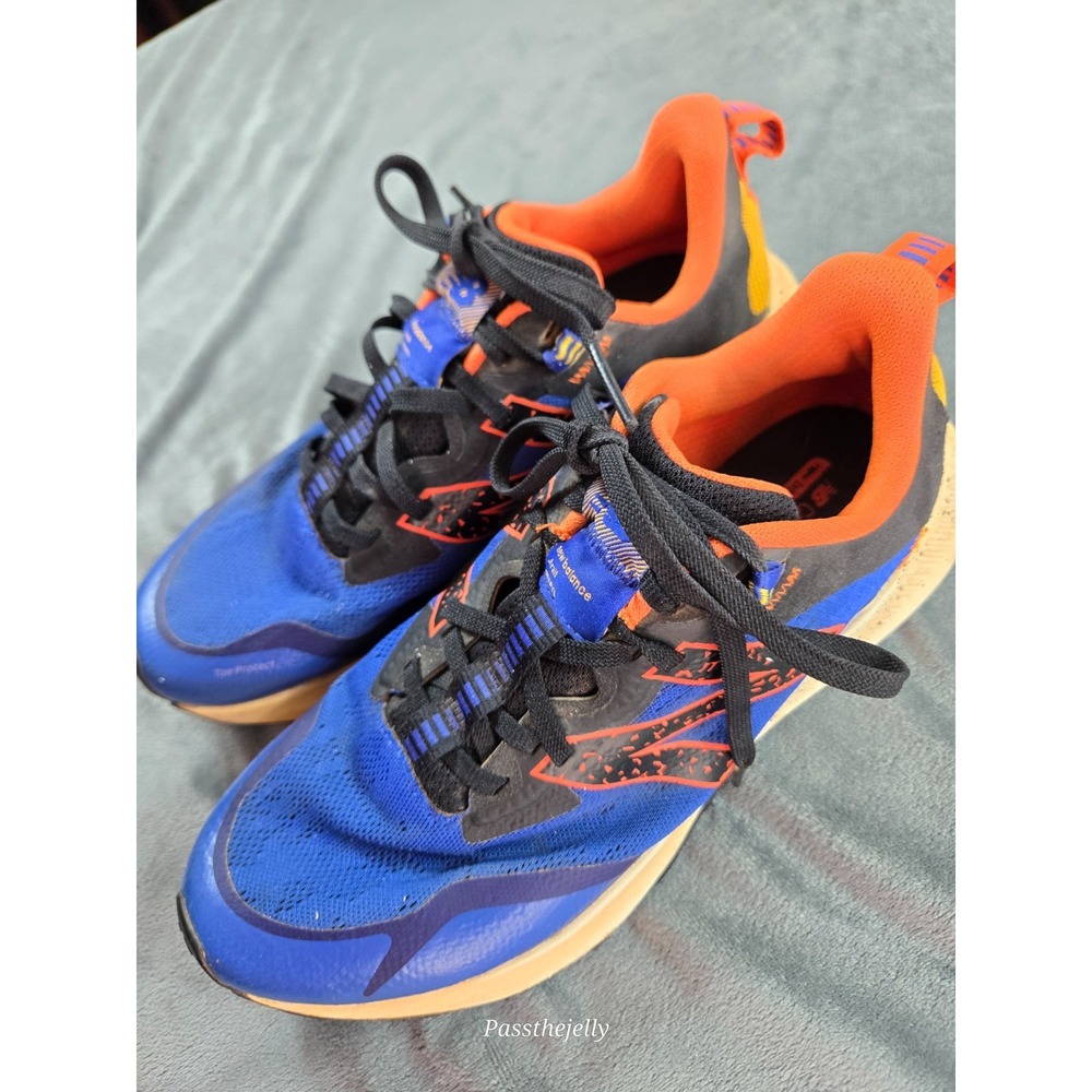 New Balance DynaSoft Nitrel v4 Trail Running‎ Shoes Blue MTNTRCU4 Men's Sz 7.5